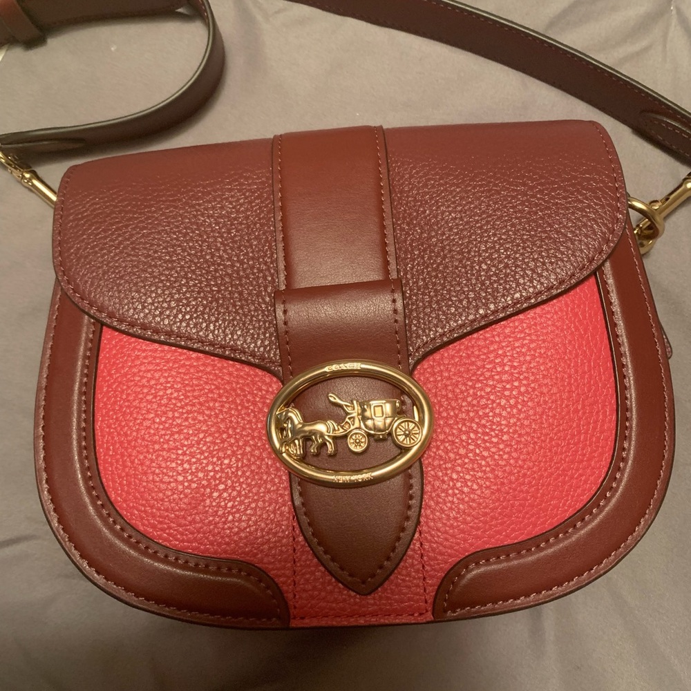 Coach Georgie Saddle Bag
